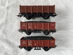 3x Lima FS Italia korte Kolenwagens (2x met lading), Gebruikt, Gelijkstroom, Wagon, Ophalen of Verzenden