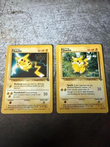 Verschillende Pikachu Pokémon kaarten beschikbaar voor biedingen