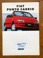 Fiat Punto Cabrio Duitse folder 1994, Nieuw, Ophalen of Verzenden, Overige merken, Fiat