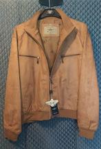 SALE : voorjaars jack conjac suede leder in de maat XL :, Ophalen of Verzenden, Nieuw, Maat 56/58 (XL), Bruin