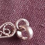 Zilveren Crucifix Kruisje Filigrain Zilver, Sieraden, Tassen en Uiterlijk, Kettinghangers, Gebruikt, Verzenden, Kruis of Symbool