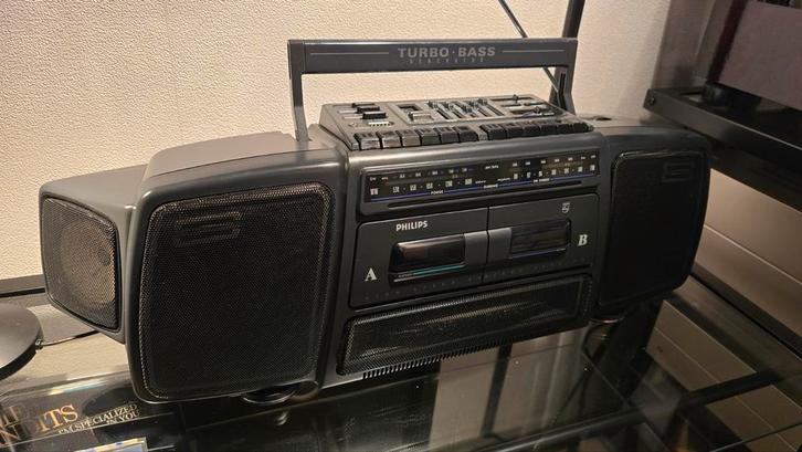 Philips Ghettoblaster, Audio, Tv en Foto, Radio's, Zo goed als nieuw, Ophalen of Verzenden