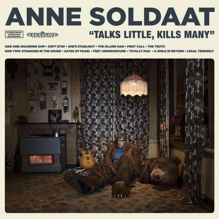 CD: Anne Soldaat – Talks Little, Kills Many (ZGAN) Digipak, Cd's en Dvd's, Cd's | Pop, Zo goed als nieuw, Ophalen of Verzenden