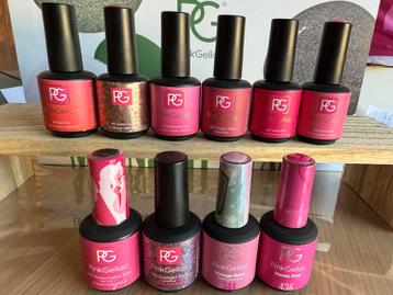 Diverse kleuren Pink Gellac beschikbaar voor biedingen