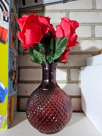 Gratis vaas met bloemen zie omschrijving 