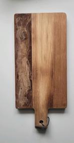 Houten snijplank met epoxy - Zo goed als nieuw, Ophalen of Verzenden, Zo goed als nieuw