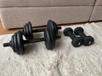 Set dumbbell halters – 2 x 3 kg + 2 verstelbaar tot 10 kg, Ophalen, Zo goed als nieuw, Halterset