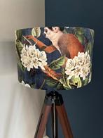 Lampenkap aap bloem, Ophalen of Verzenden, Zo goed als nieuw, Rond, 25 tot 50 cm