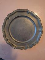 Vintage Tinnen Wandbord, Antiek en Kunst, Antiek | Schalen, Ophalen of Verzenden
