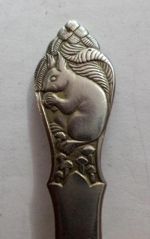 Etensschuivertje - schuivertje met Eekhoorn - Gero Zilmeta, Antiek en Kunst, Curiosa en Brocante, Ophalen
