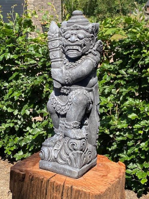 Set (2) Balinese poortwachters / Bali, Tuin en Terras, Tuinbeelden, Nieuw, Overige typen, Beton, Ophalen