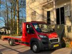 Peugeot Boxer Autotrailer / Oprijwagen / RIJKLAAR / EURO 6, Auto's, Voorwielaandrijving, Stof, 4 cilinders, 163 pk