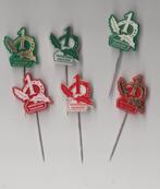 Voorspoedig nieuwjaar speldjes, Verzamelen, Speldjes, Pins en Buttons, Gebruikt, Niet vindbaar, Niet vindbaar, Speldje of Pin