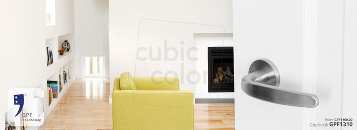 Deurbeslag voor compleet huis, Doe-het-zelf en Verbouw, Hang- en Sluitwerk, Zo goed als nieuw, Overige typen, Rvs, Ophalen