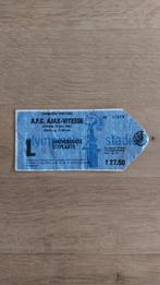 kaart, AJAX-Vitesse 3-0,                       seizoen 90/91, Overige typen, Gebruikt, Ajax, Verzenden