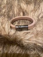 Josh Damesarmband, Sieraden, Tassen en Uiterlijk, Armbanden, Ophalen of Verzenden, Zo goed als nieuw, Beige, Leer