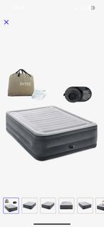 Intex Queen Comfort Pluche High Rise luchtbed 2persoons, Caravans en Kamperen, Luchtbedden, Ophalen of Verzenden, Zo goed als nieuw