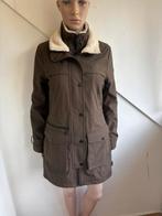 DKNY winterjas middellang maat XS bruin teddy kraag, Ophalen of Verzenden, Zo goed als nieuw, Maat 34 (XS) of kleiner, Bruin