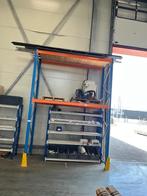 Te koop: Palletstelling met legborden en aanrijdbeveiliging, Ophalen, Nb, Nb, Nb
