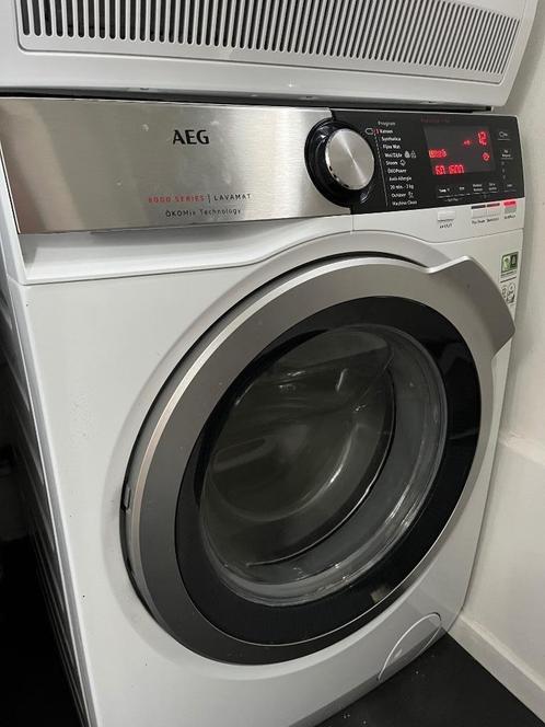 AEG wasmachine, pomp defect, verder perfect, Witgoed en Apparatuur, Wasmachines, Gebruikt, Voorlader, 8 tot 10 kg, 85 tot 90 cm