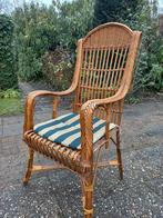 Rieten stoel, gratis op te halen, Huis en Inrichting, Stoelen, Ophalen, Gebruikt, Bruin, Eén