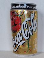 Coca-Cola Blik uit Thailand WK voetbal 2002 Korea/Japan, Ophalen of Verzenden, Gebruikt, Verpakking