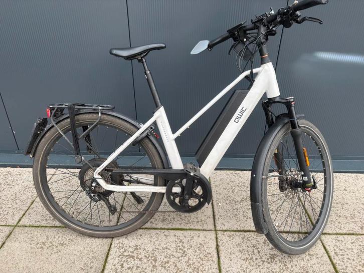 Qwic Rd10 Speed 6000km speed pedelec, Fietsen en Brommers, Elektrische fietsen, Gebruikt, Qwic, 51 tot 55 cm, 30 tot 50 km per accu