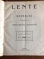 1903 Lente. Weekblad Redactie Margaretha Meijboom. Groningen, Verzenden, Margaretha Meijboom