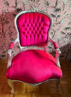 Barok stoel roze, prinsessenstoel, Kinderen en Baby's, Kinderkamer | Tafels en Stoelen, Ophalen, Gebruikt, Stoel(en)