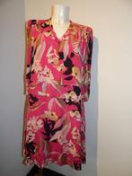 Marccain beeldschone jurk fucia roze in print merk in stofN3, Kleding | Dames, Maat 38/40 (M), Verzenden, Zo goed als nieuw, Roze