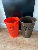 Vintage Wasmanden Set, Huis en Inrichting, Ophalen, Gebruikt, Rond, Kunststof