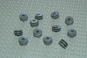 L678 Technic tandwiel worm nieuwe kleur donker grijs 12 st. beschikbaar voor biedingen