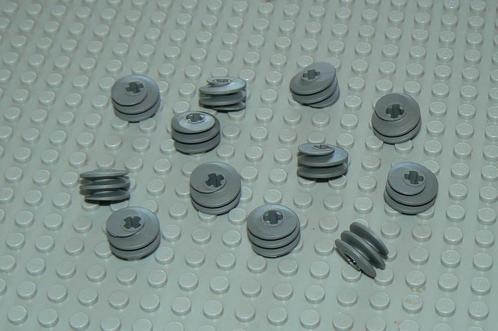 L678 Technic tandwiel worm nieuwe kleur donker grijs 12 st., Kinderen en Baby's, Speelgoed | Duplo en Lego, Nieuw, Lego, Losse stenen
