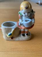 Bijzonder porselein Occupied Japan figuurtje meisje met gie, Ophalen of Verzenden, Zo goed als nieuw, Overige typen