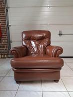 Poltrona Frau Fauteuil Dream on, bruin, Huis en Inrichting, Fauteuils, Ophalen, Klassiek, Zo goed als nieuw, 75 tot 100 cm