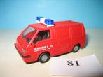 (R) kavel met RIETZE  Hulpdienst voertuigen, Ophalen of Verzenden, Zo goed als nieuw, Auto, Rietze