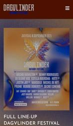 Tickets dagvlinder festival zaterdag 6 september, Tickets en Kaartjes, Twee personen