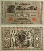 Duitsland Reichsbanknote 1000 Mark 1910 546K, Postzegels en Munten, Bankbiljetten | Europa | Niet-Eurobiljetten, Duitsland, Verzenden