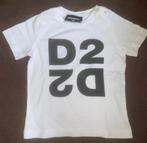 Dsquared2 t-shirt wit maat 86 baby kleding merk tshirt shirt, Verzenden, Dsquared2, Jongetje, Shirtje of Longsleeve