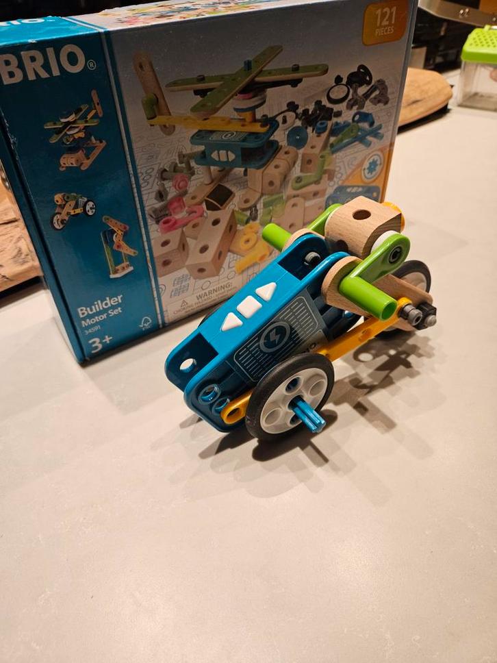 Brio Builder Motor Set - Bouwplezier!, Kinderen en Baby's, Speelgoed | Bouwstenen, Ophalen of Verzenden