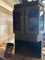 Mooie houtkachel, Ophalen, Zo goed als nieuw, Hout, Houtkachel