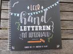 Leer handletteren met hemelsblauw - Hanneke Bos, Ophalen of Verzenden, Zo goed als nieuw