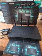 Sitecom WLR-9500 AC2600 High Coverage MU-MIMO Wi-Fi Router, Ophalen of Verzenden, Zo goed als nieuw
