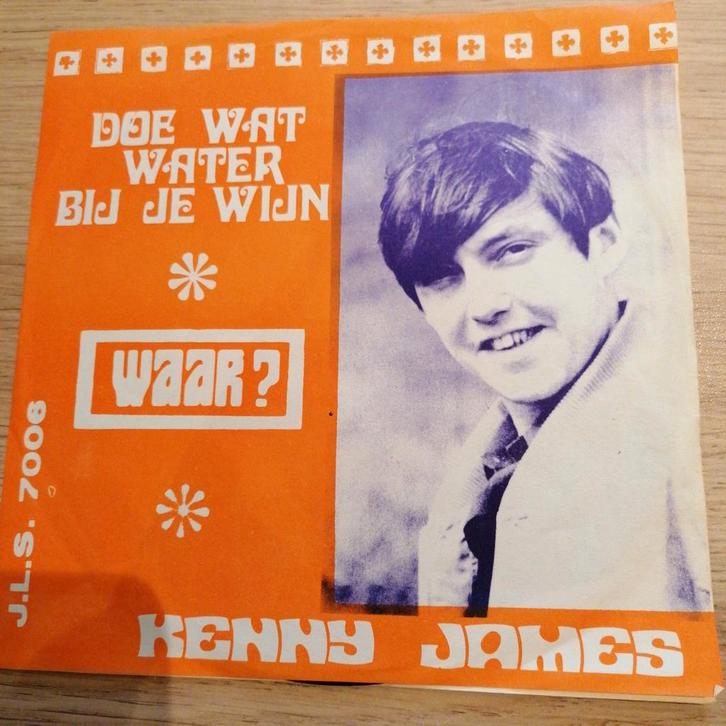Kenny james/doe wat water bij de wijn, Cd's en Dvd's, Vinyl | Nederlandstalig, Gebruikt, Levenslied of Smartlap, Overige formaten