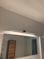 Moderne Wandlamp IP44 - Mat Zwart, 90cm, LED, Ophalen, Zo goed als nieuw, Metaal