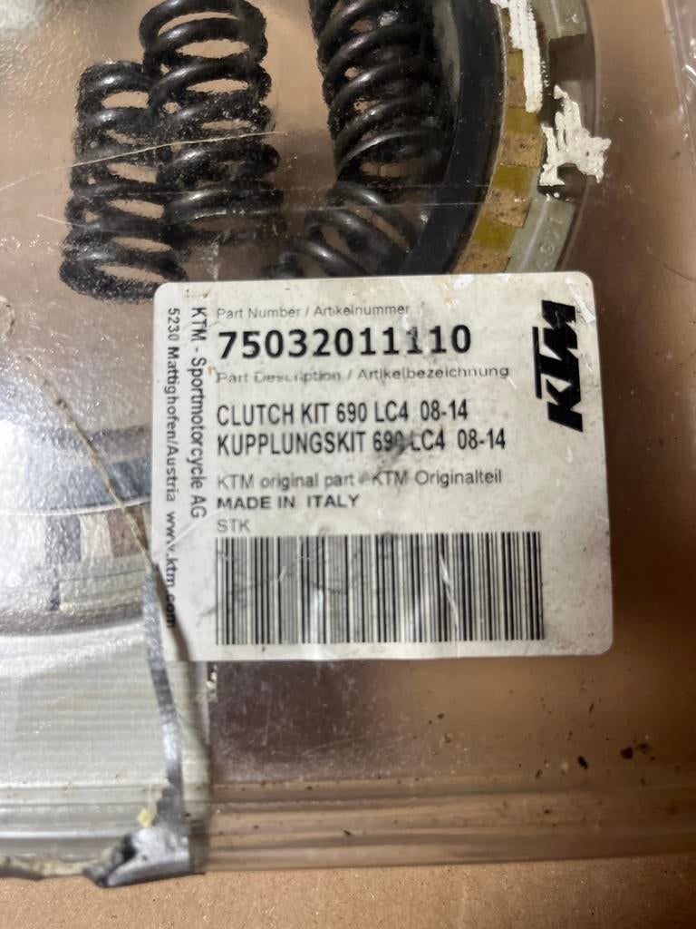 Koppelingsplaten Kit KTM 690 / Husqvarna 701, Ophalen of Verzenden, Nieuw