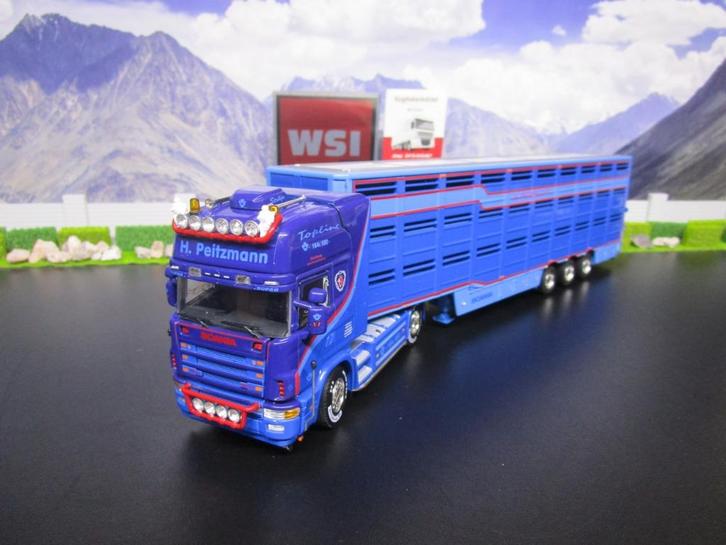 Wsi 01-2819 H. Peitzmann , Scania R4 Topline, Hobby en Vrije tijd, Modelauto's | 1:50, Nieuw, Bus of Vrachtwagen, Wsi, Ophalen