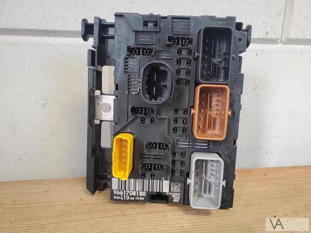 Peugeot 207 2006 - 2013 BSM zekeringkast 9661708180 €100, Gebruikt, -, -, Ophalen of Verzenden