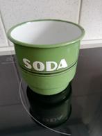 Emaille sodapotje, Ophalen of Verzenden