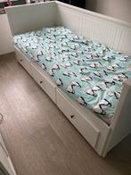 Ikea Hemnes bed bank, Ophalen, Verstelbaar, Eenpersoons, Wit